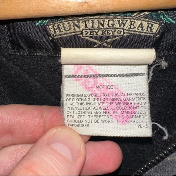 Vintage Wolf Mountain Hunting Wear Leaf Camo Jacket - Picture 3 of 9